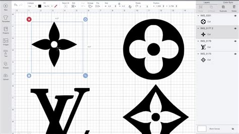 louis vuitton printable die cuts|louis vuitton pattern on cricut machine.